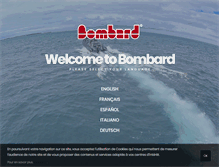 Tablet Screenshot of bombard.com